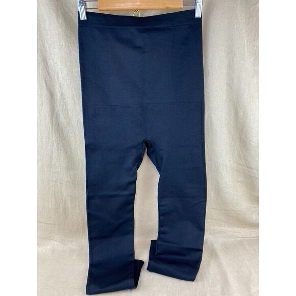 Empetua NWT High Waisted Shaping Leggings Black Nylon/Spandex Size Large - Picture 1 of 6